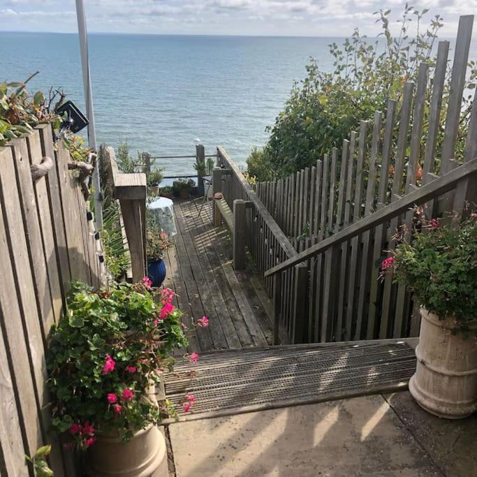 Lyme Clifftop Hideaway Lyme Regis Exterior foto